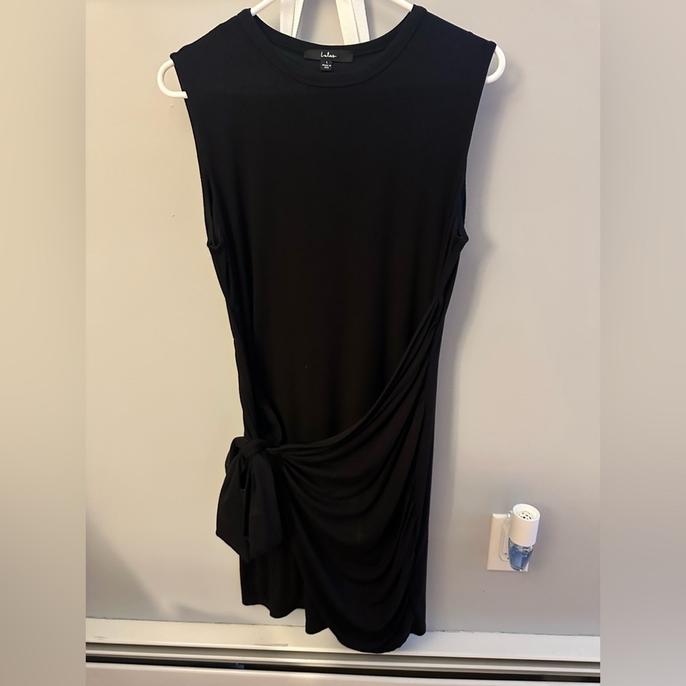 Lulu's Black Asymmetrical Dress